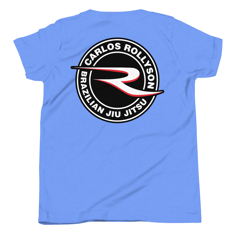 Kids Traditional Logo-Contour—Light T-Shirt — Heather Columbia Blue
