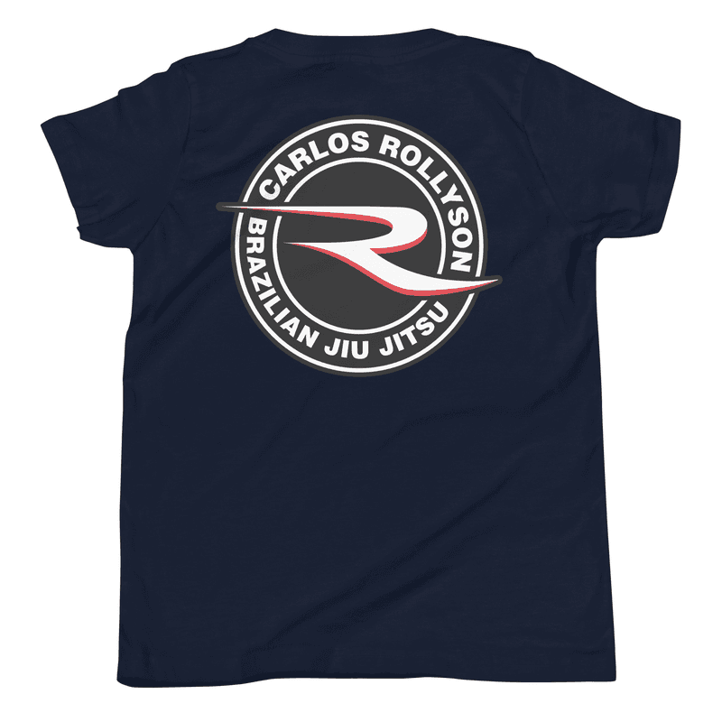 Kids Traditional Logo-Contour—Dark T-Shirt — Navy