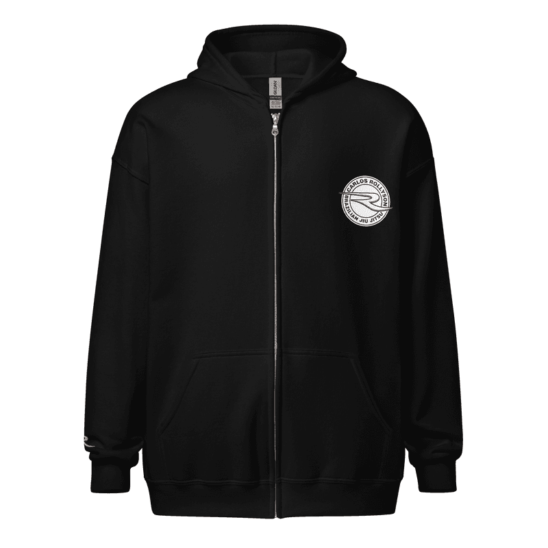 Adult Zip-Up Hoodie — Black