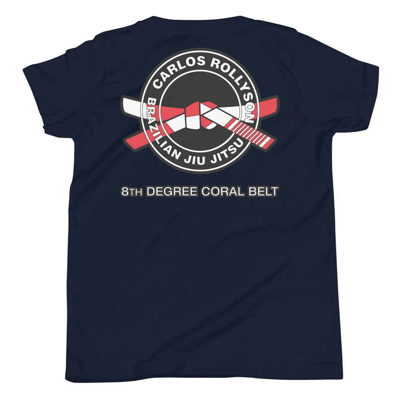 Kids Coral Belt-Contour—Dark T-Shirt — Navy