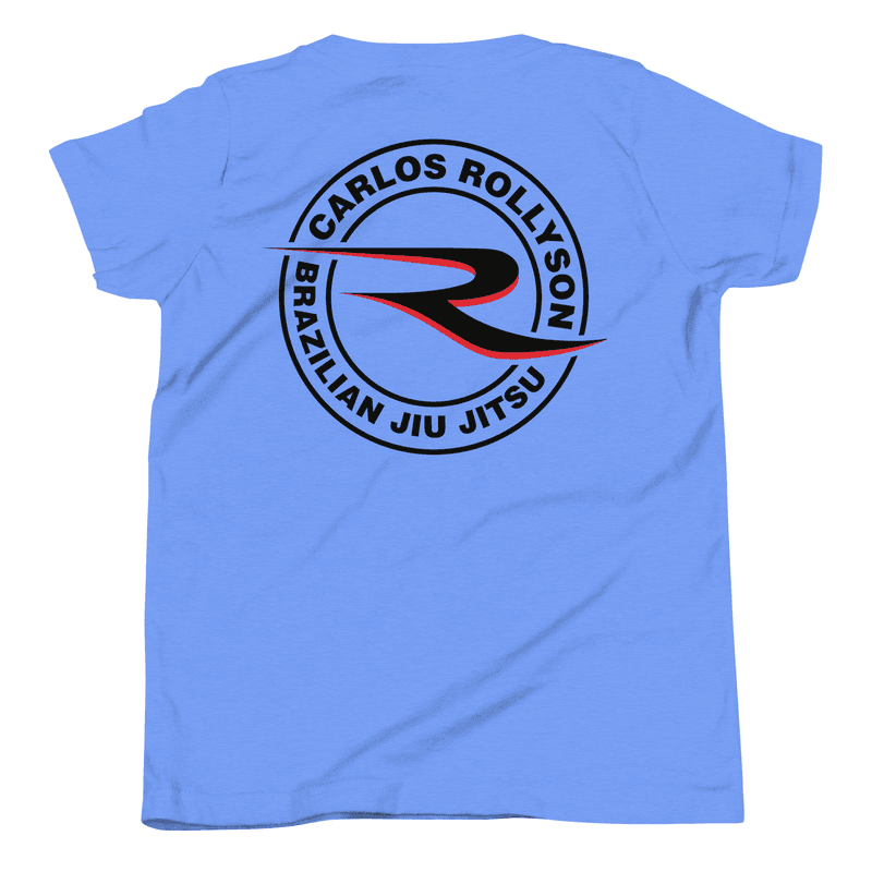 Kids Traditional Logo—Light T-Shirt — Heather Columbia Blue