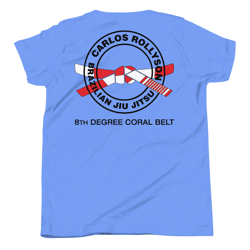 Kids Coral Belt—Light T-Shirt — Heather Columbia Blue